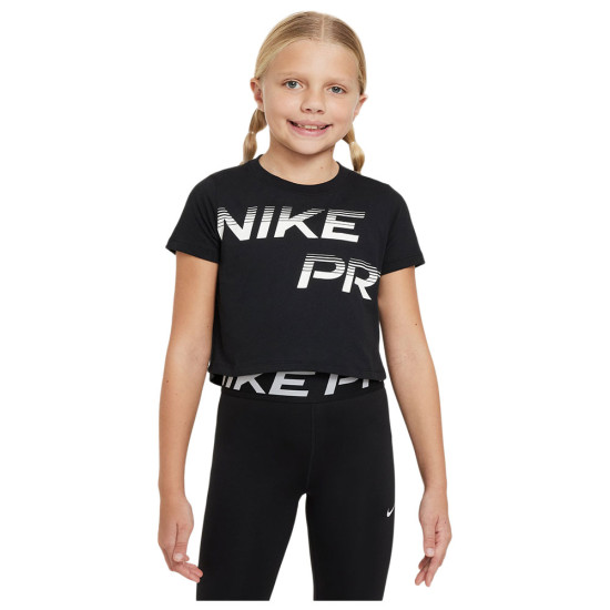 Nike Παιδική κοντομάνικη μπλούζα Pro Dri-FIT Cropped T-Shirt